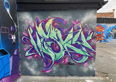 Graffiti Wall - Photo by Hesky