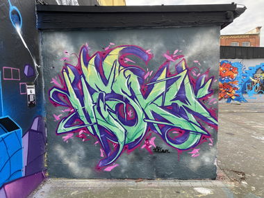 Graffiti Wall - Photo by Hesky