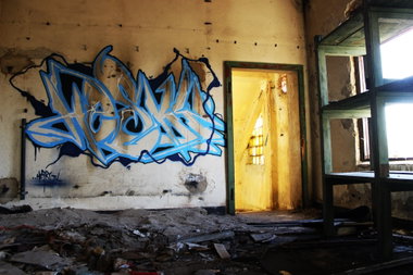 Graffiti Wall - Photo by Hesky