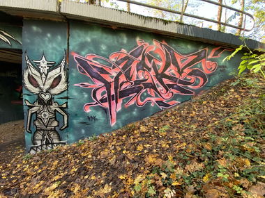 Graffiti Wall - Photo by Hesky