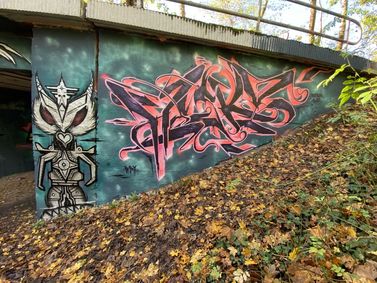 Graffiti Wall - Photo by Hesky