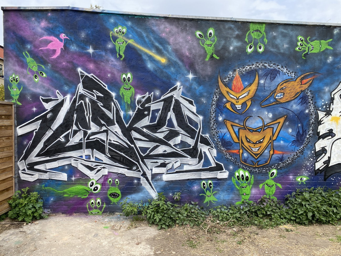 Graffiti Wall - Photo by Hesky