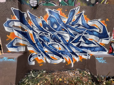 Graffiti Wall - Photo by Hesky