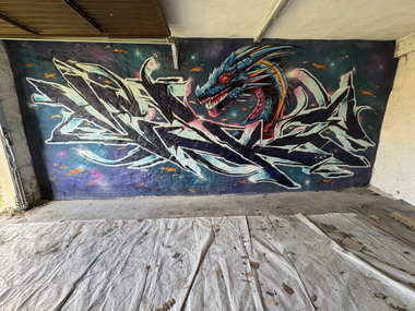 Graffiti Wall - Photo by Hesky