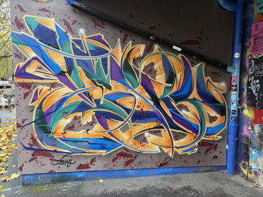 Graffiti Wall - Photo by Hesky