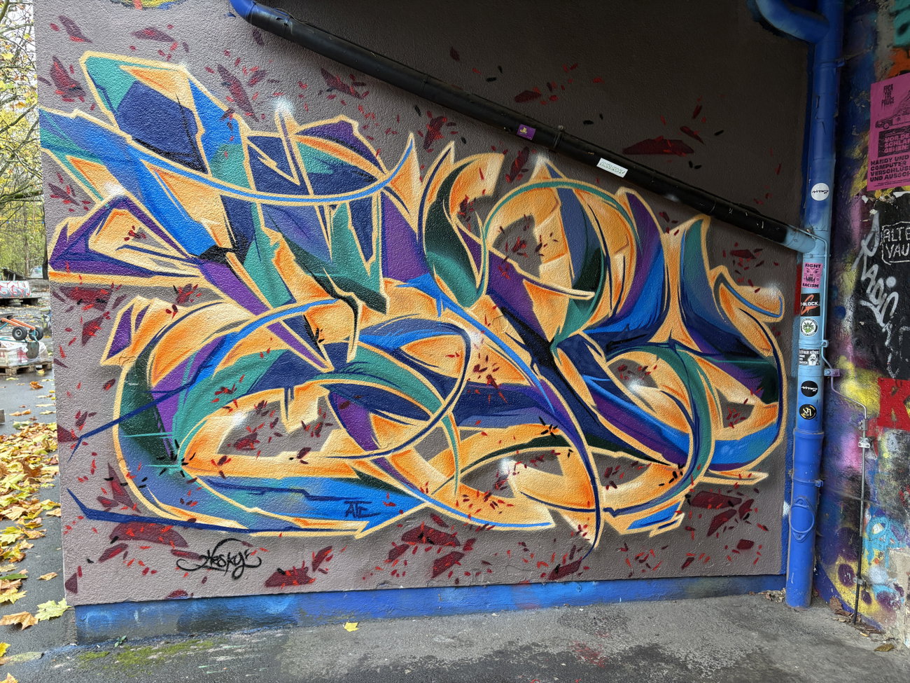 Graffiti Wall - Photo by Hesky