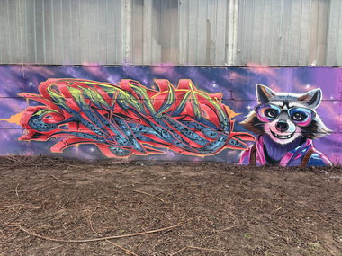 Graffiti Wall - Photo by Hesky