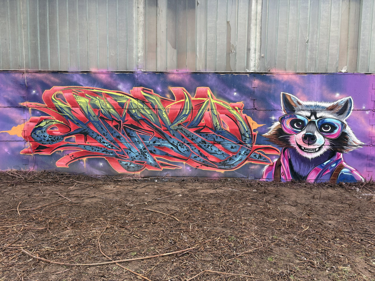 Graffiti Wall - Photo by Hesky