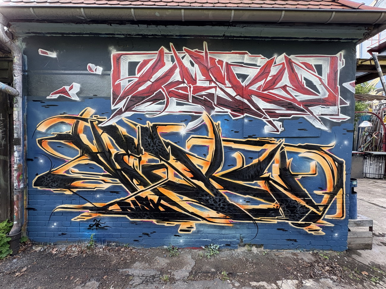 Graffiti Wall - Photo by Hesky
