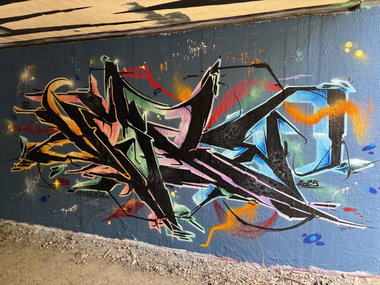 Graffiti Wall - Photo by Hesky