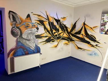 Graffiti Wall - Photo by Hesky