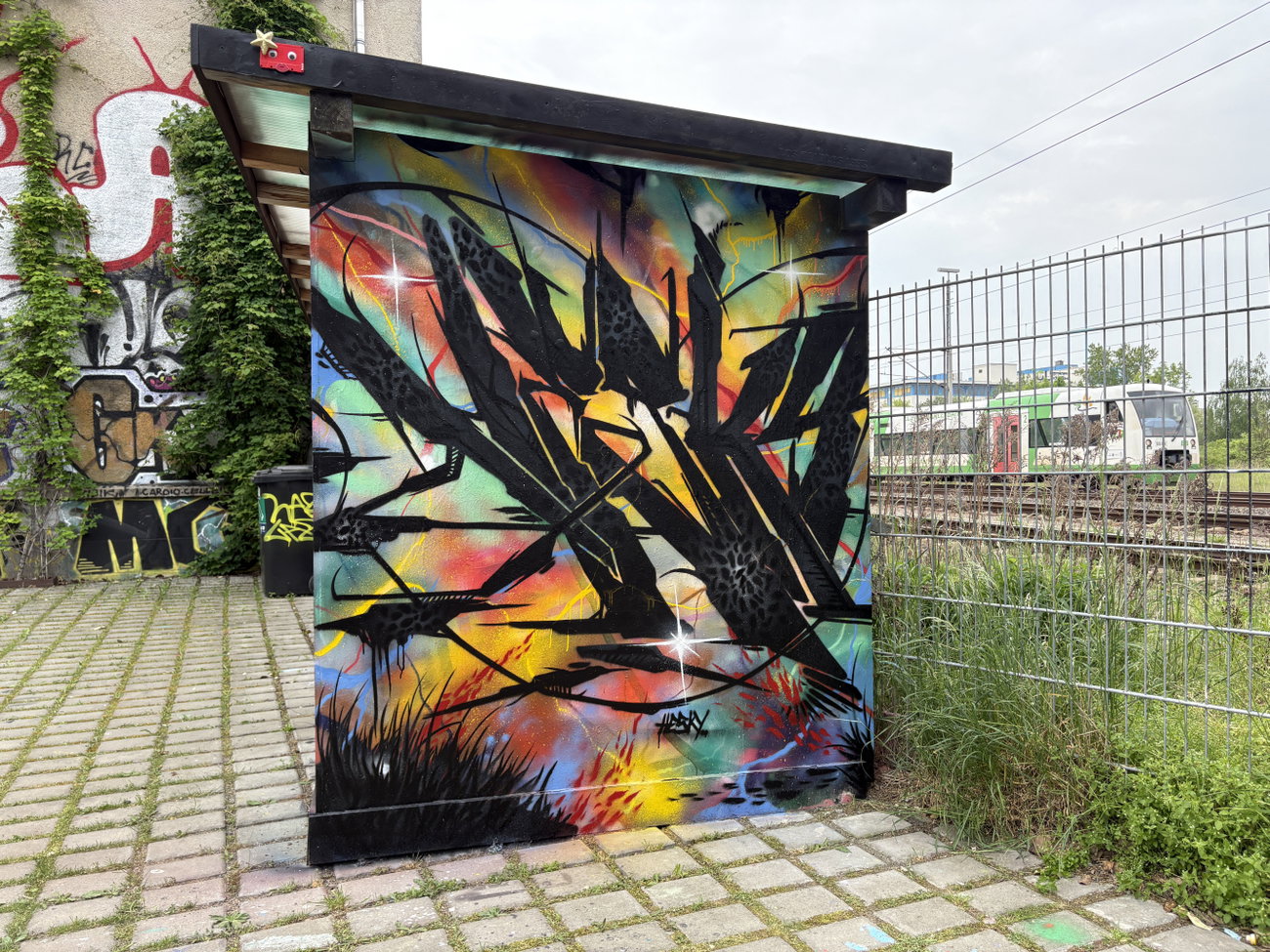 Graffiti Wall - Photo by Hesky