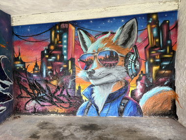 Graffiti Wall - Photo by Hesky