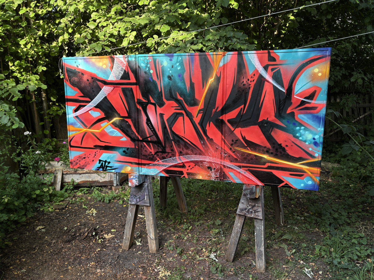 Graffiti Artwork - Photo by Hesky