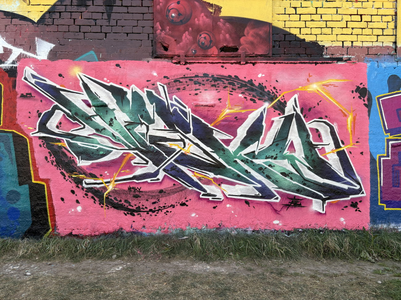 Graffiti Wall - Photo by Hesky