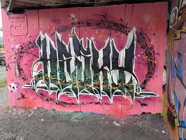Graffiti Wall - Photo by Hesky