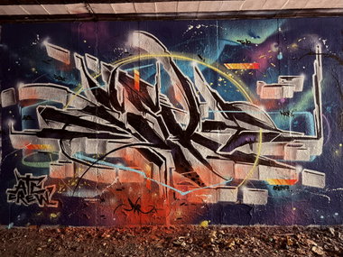 Graffiti Wall - Photo by Hesky