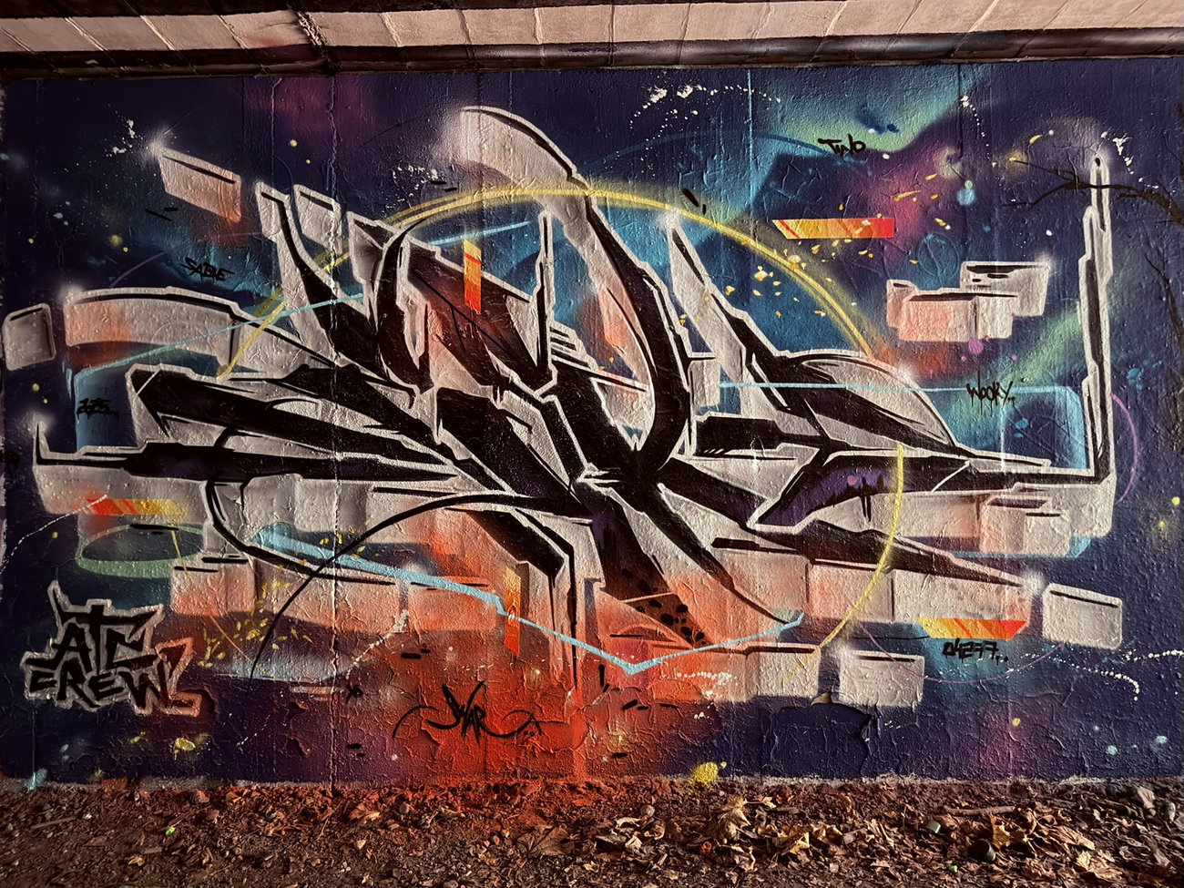 Graffiti Wall - Photo by Hesky