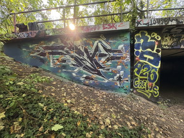 Graffiti Wall - Photo by Hesky