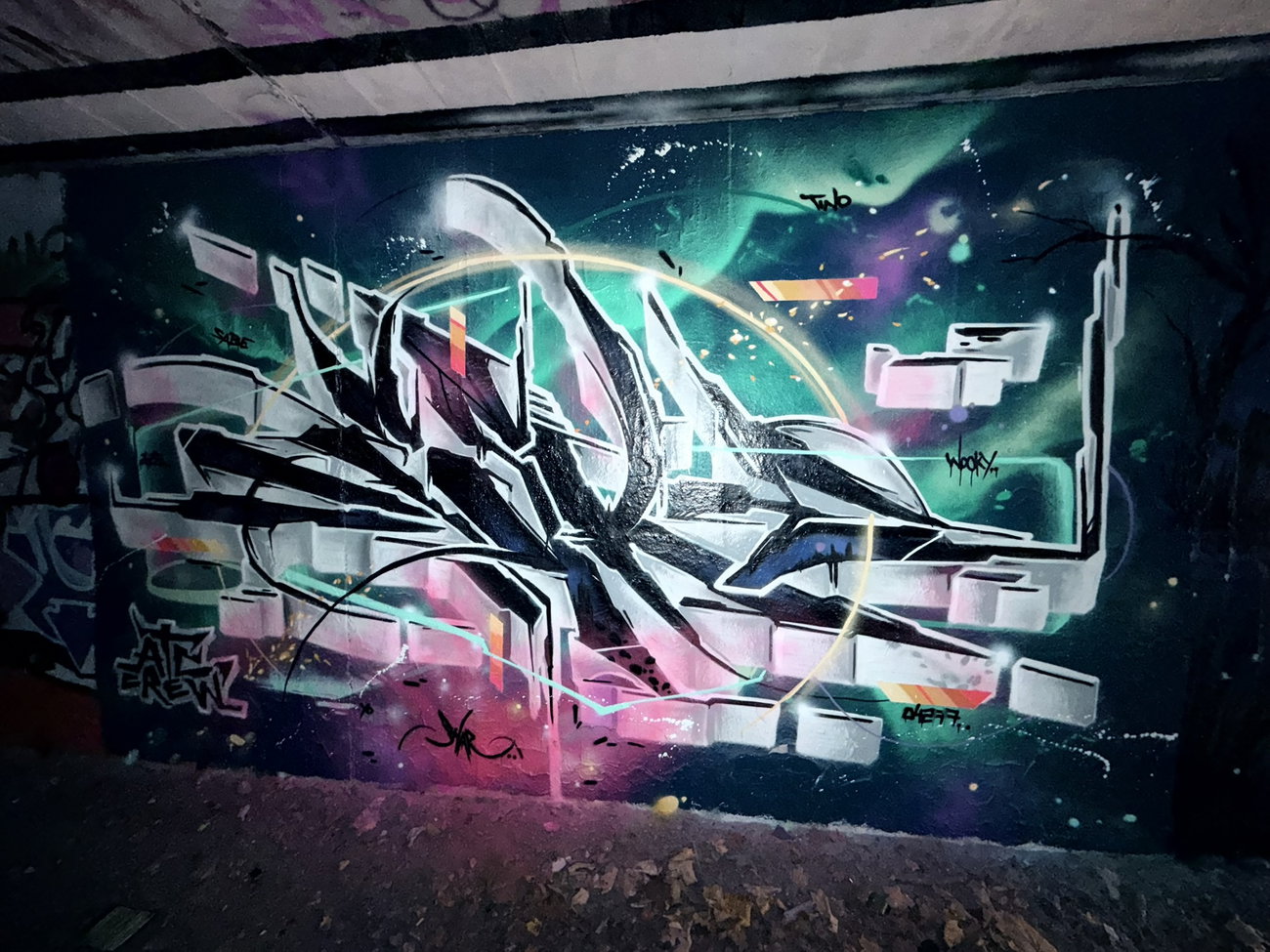Graffiti Wall - Photo by Hesky