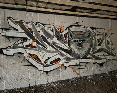 Graffiti Wall - Photo by Hesky