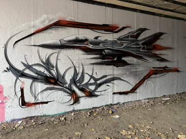 Graffiti Wall - Photo by Hesky