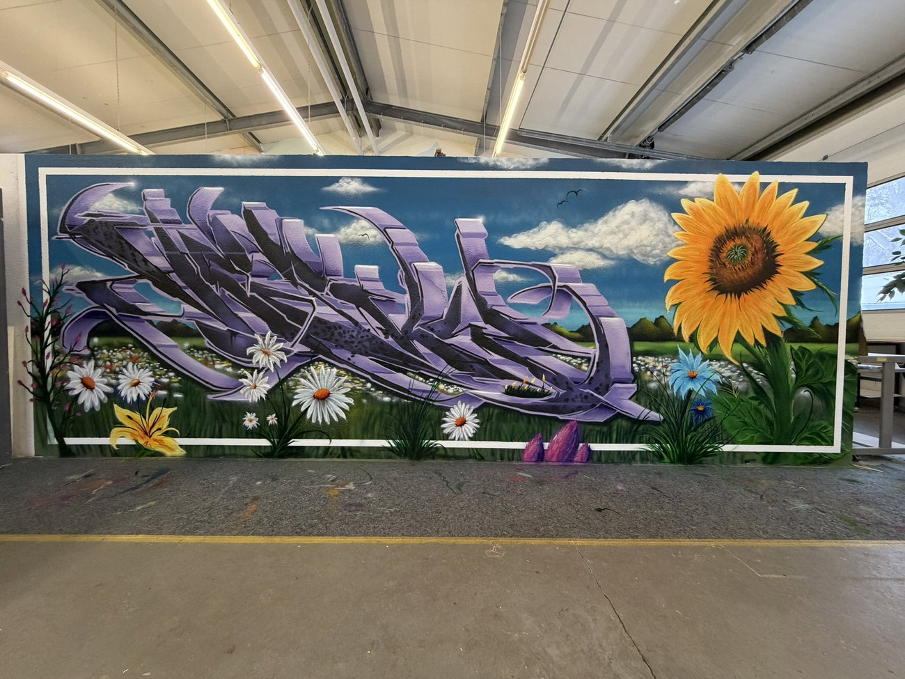 Graffiti Wall - Photo by Hesky
