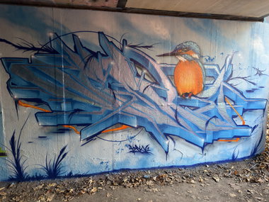 Graffiti Wall - Photo by Hesky