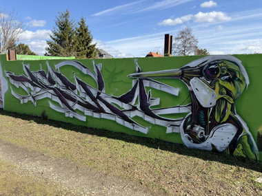 Graffiti Wall - Photo by Hesky