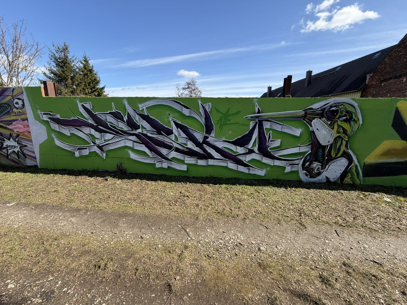 Graffiti Wall - Photo by Hesky