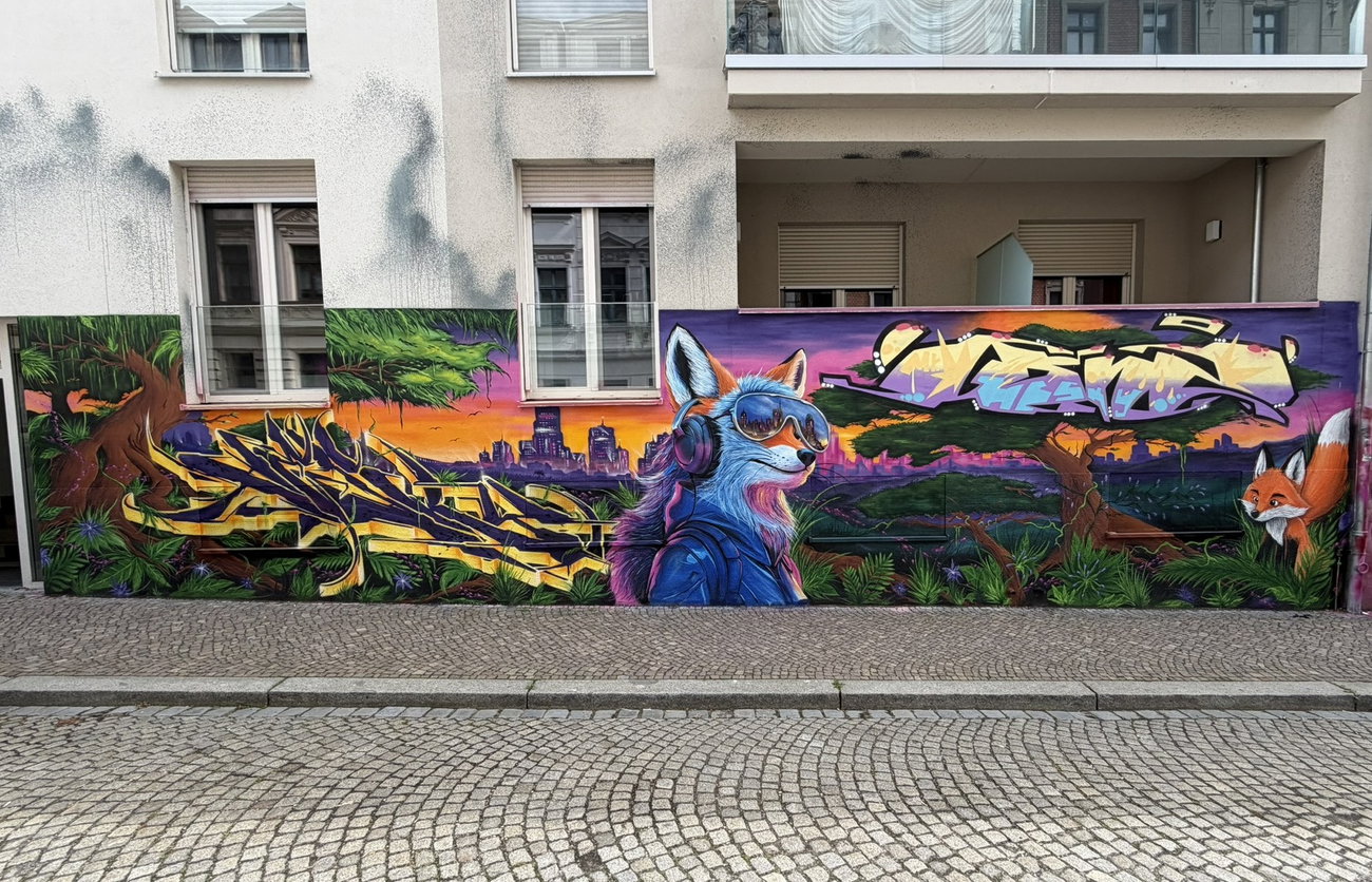 Graffiti Wall - Photo by Hesky