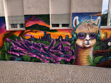 Graffiti Wall - Photo by Hesky