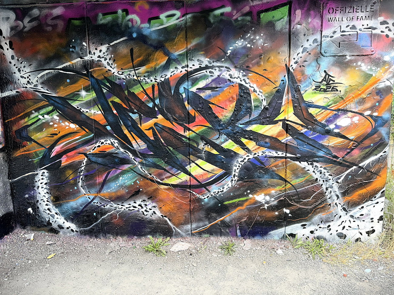 Graffiti Wall - Photo by Hesky