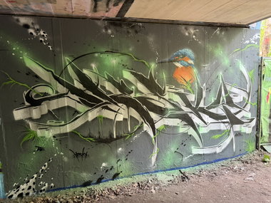 Graffiti Wall - Photo by Hesky