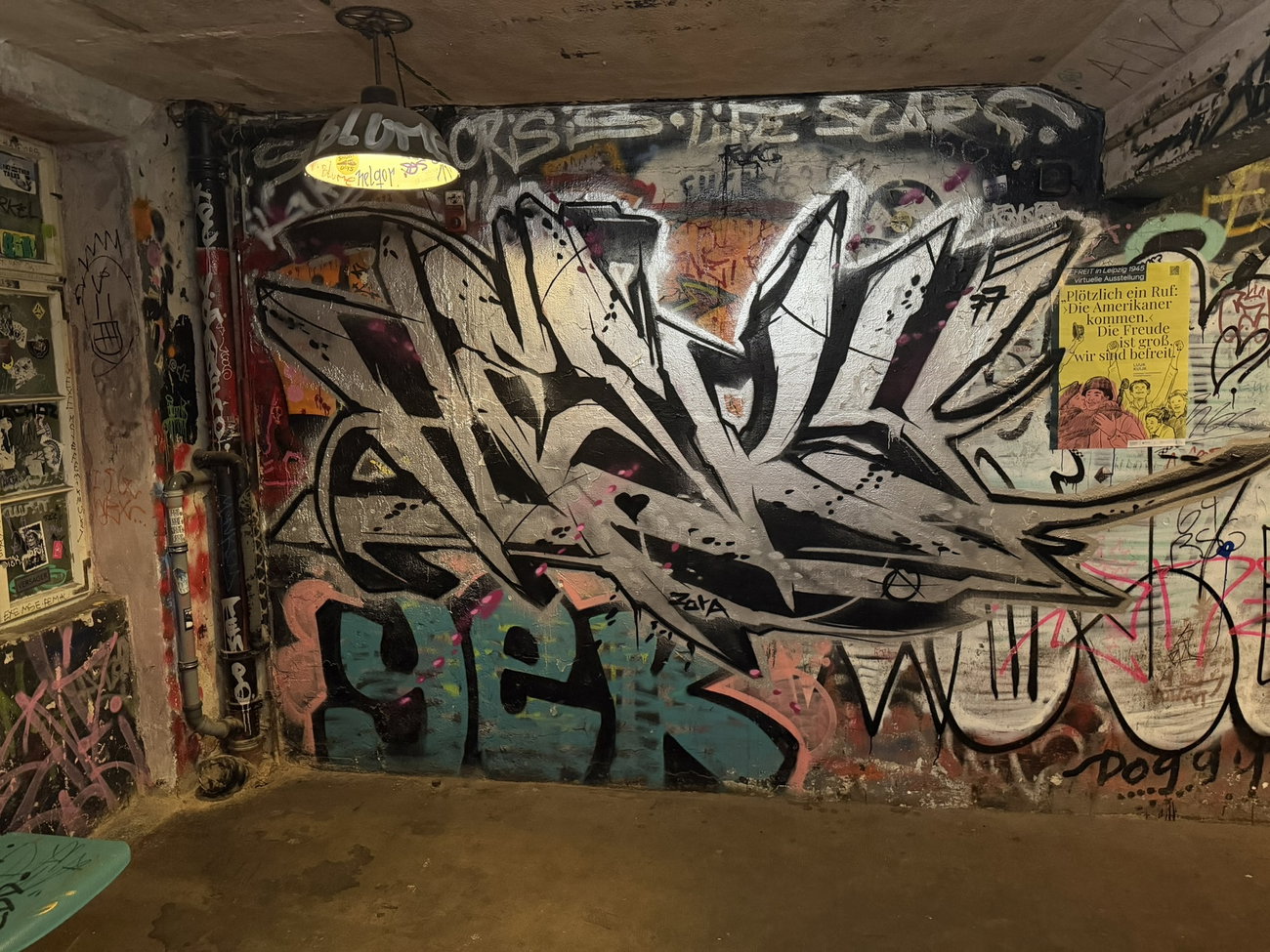 Graffiti Wall - Photo by Hesky
