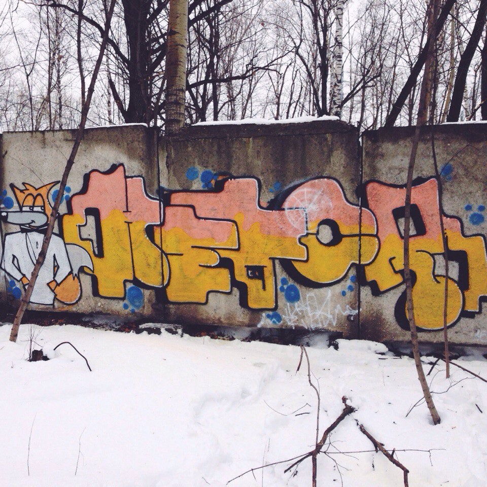 Graffiti Wall in Российская Федерация - Photo by Hetor