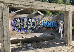 Graffiti Wall in Раменское - Photo by Hetor (2019)