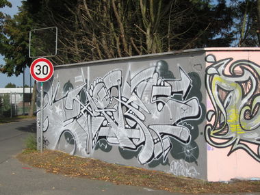Graffiti Wall - Photo by Heureka - Mexiko, ql, darmstadt (2013)