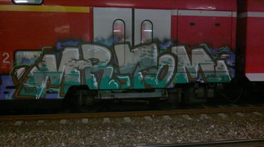 Graffiti Train - Photo by Heureka - mr., tom, mrtom (2014)