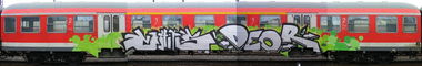 Graffiti Train - Photo by Heureka - Chips, Deor, fts (2011)