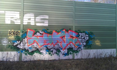 Graffiti Bombing - Photo by Heureka - Luke, 196, kgz