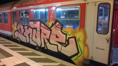 Graffiti Train - Photo by Heureka - share, gpc (2014)