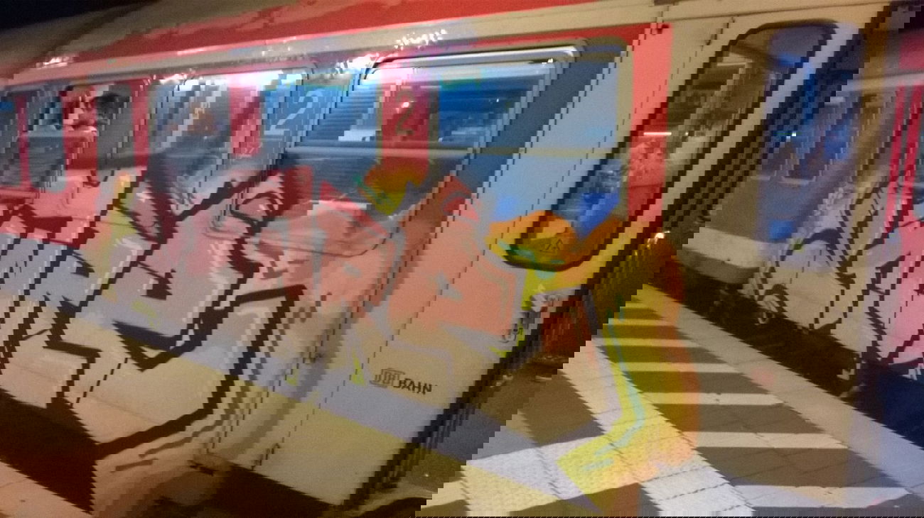 Graffiti Train - Photo by Heureka - share, gpc (2014)