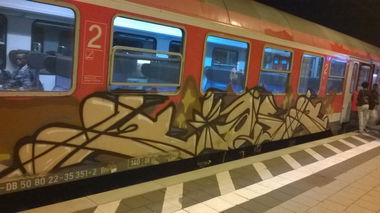 Graffiti Train - Photo by Heureka - kiosk, onf (2014)