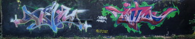 Graffiti Wall - Photo by HheLM (2012)