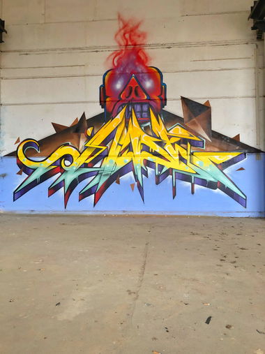 Graffiti Wall - Photo by HideHauer (2020)