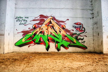 Graffiti Wall - Photo by HideHauer - hide, hauer, ONG (2019)