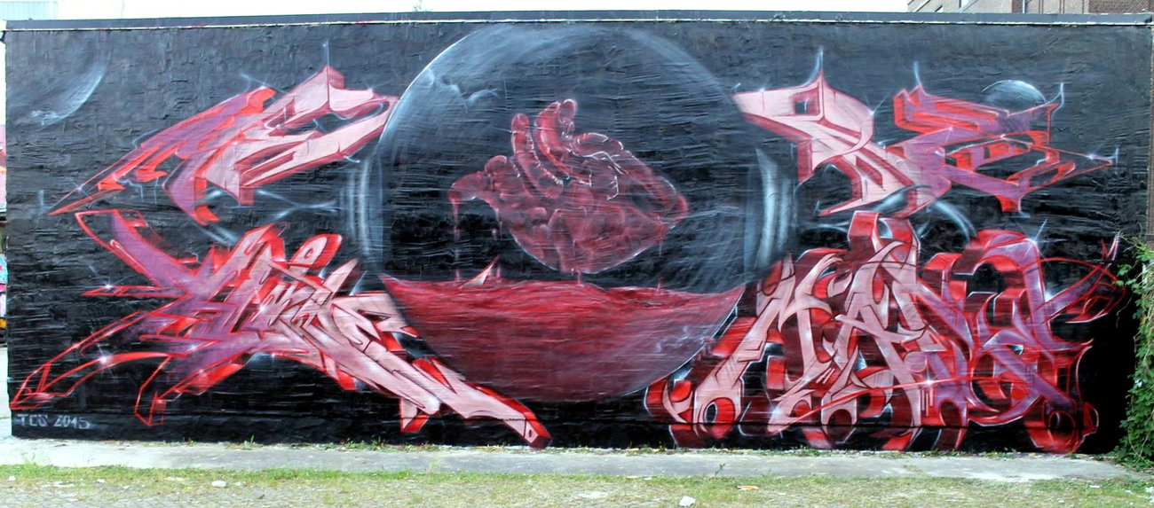 Graffiti Wall - Photo by HideHauer - Hip, Hop, Olympics (2015)
