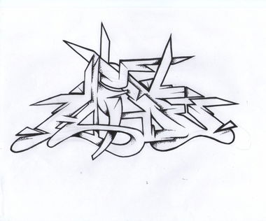 Graffiti Sketch - Photo by HideHauer - bz, tcs, stendal (2013)