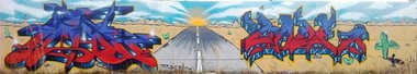 Graffiti Wall - Photo by HideHauer - TCS, BZ, Mace (2013)